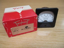 Triplett 327-T DC 0-50 MA Panel Meter 327T