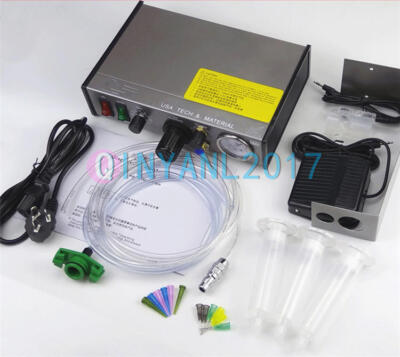 Pneumatic semi-automatic Glue Dispenser Solder Liquid Dispensing Controller 982