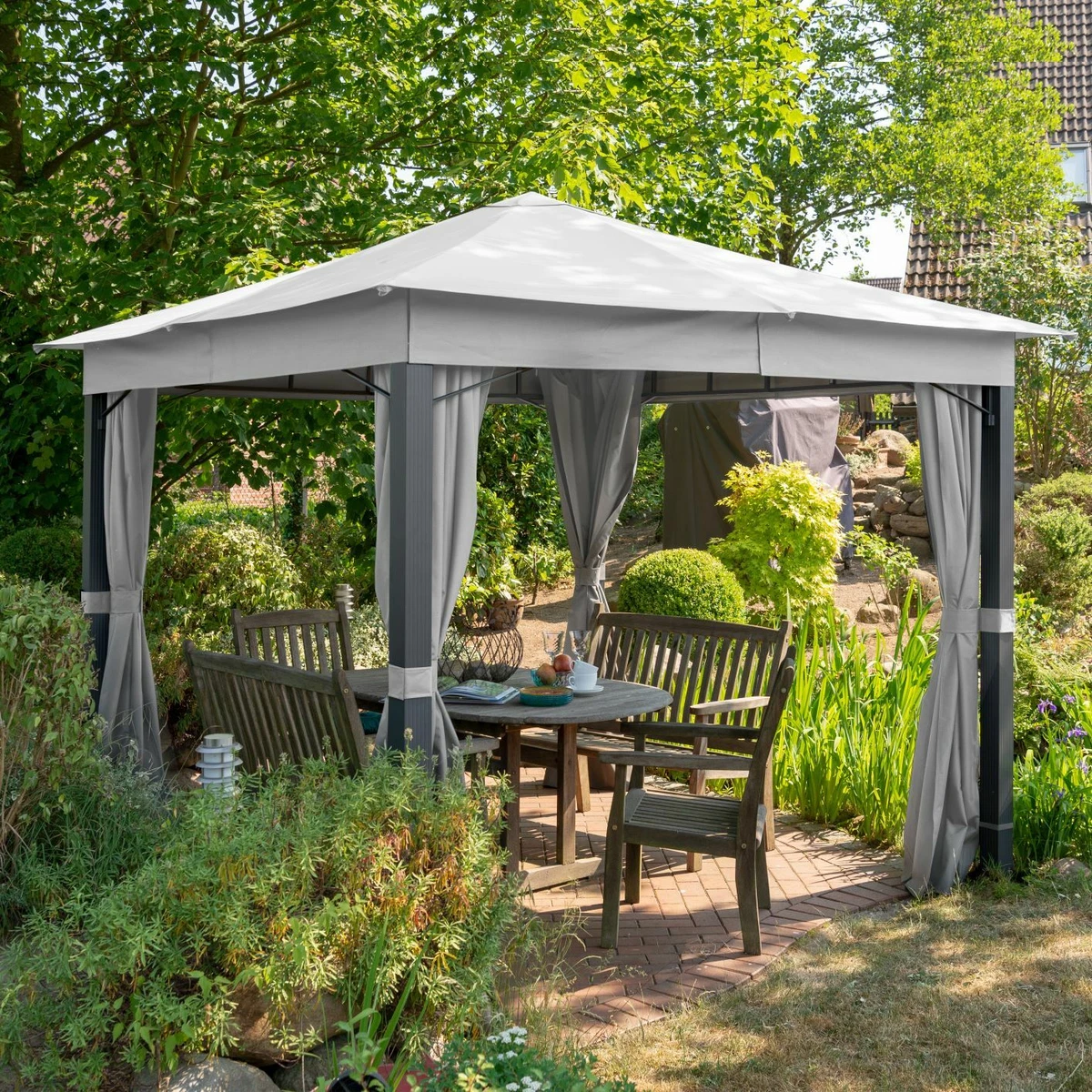 Pavillon Metall 3x4 3x3 Meter » Alle Infos Auf Einen Blick