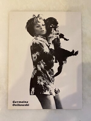 Alte und seltene Werbekarte OLYMPIA von Germaine ONIKOWSKI