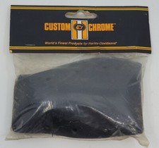 Custom Chrome Black Leather Lever Wraps Cover...