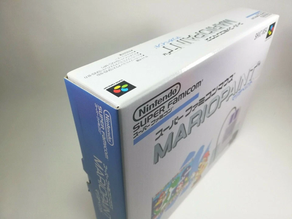 New Mario Paint Super Famicom Japan Nintendo SNES super mario # sealed vga wata - Image 2 of 4