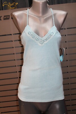 Mavi Women's T-Shirt 16848 7170 Baby Blue New Vintage 2000s