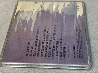 TIFFANY Hold An Old Friend's Hand JAPAN CD 25P2-2308 w