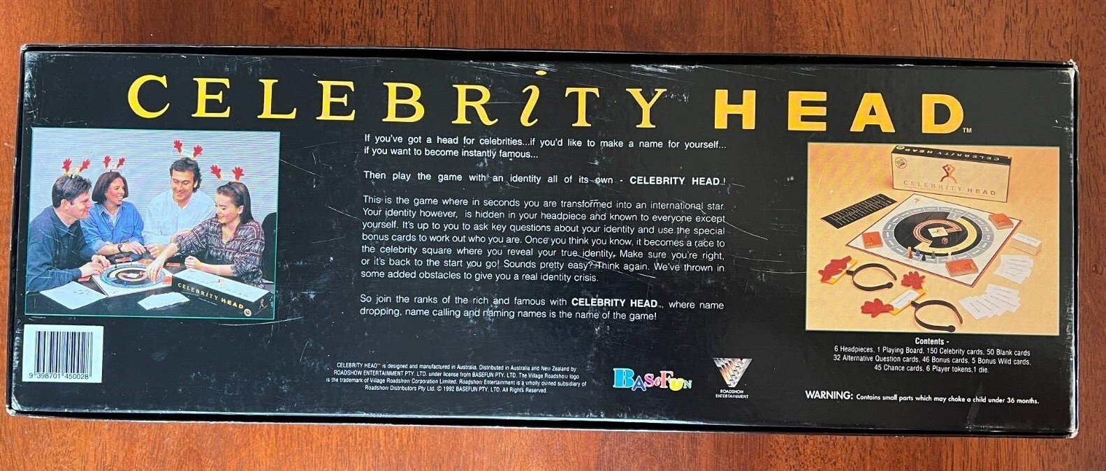 Vintage Celebrity Head Board Game Hey Hey It’s Saturday Edition1992