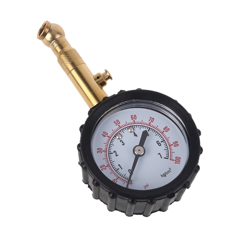 Air Pressure Tire Gauge Calibrated Tire Pressure Gauge with Rubber Hose