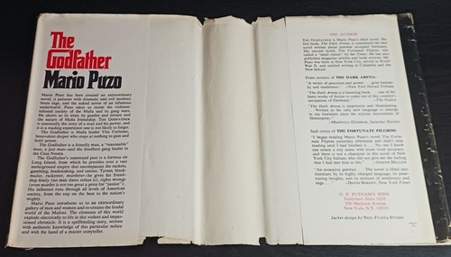 The Godfather by Mario Puzo 1st edition 13th Impression Hard Cover 1969 - Picture 6 of 19
