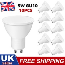 10X LED GU10 Light Bulbs 5W 7W Warm Cool Day White Spotlight Eneygy Saving 120°