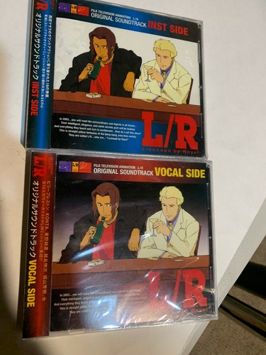 L R Licensed By Royalty Original Soundtrack Inst Vocal Side Cd Anime Lot Set Ebay