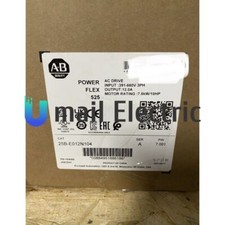 New Factory Sealed AllenBradley 25B-E012N104 10HP FW 6001 POWERFLEX 525 AC DRIVE