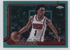 2025-26 Topps Chrome Teal Refractor 216/299 Amen Thompson #17 13ql
