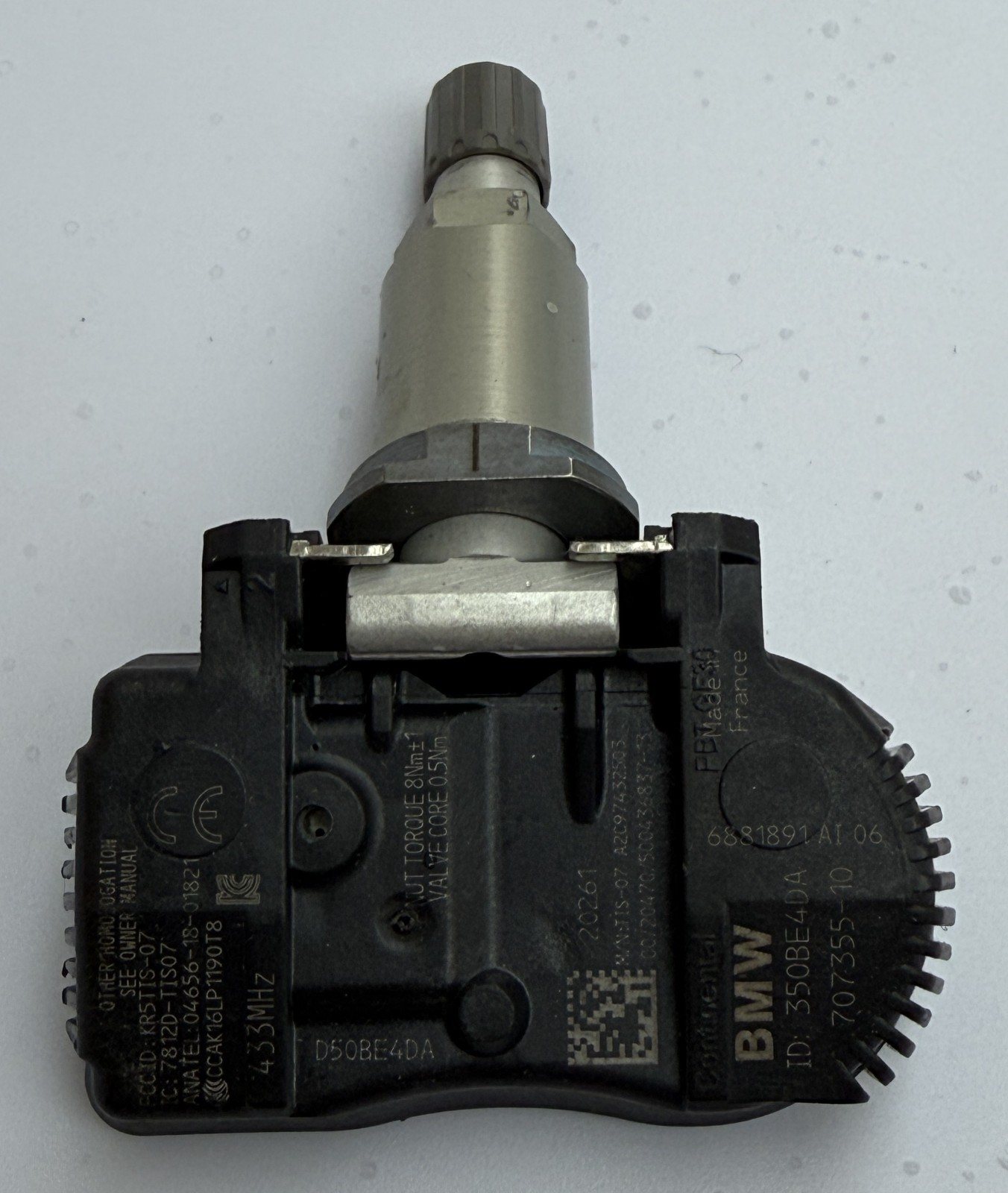 *ORIGINALE* Sensori pressione pneumatici BMW TPMS 6881891 X5 F15 X5M F85 foto 3