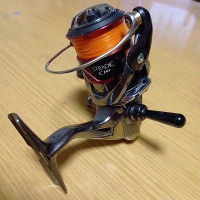 SHIMANO STRADIC CI4+ C2000S-B Spinning Reel Used JDM Japan