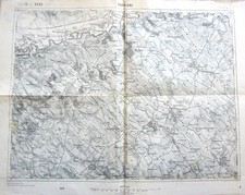 Darabani Rumunia stara mapa 1914