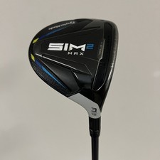 RH TaylorMade SIM2 Max Fairway 3-Wood 15  Fujikara Ventus Blue 6S Stiff Flex GUC
