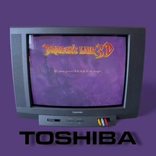 ✨Toshiba 20" CRT TV Television Set Retro Gaming Model 20A43 W-Remote