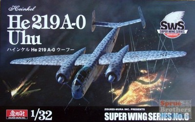ZKMSWS006 1:32 Zoukei-Mura He 219A-0 Uhu