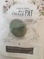 Ryan Rose Cutie Pat Ivy Stage 2 Pacifier  Teether Babies with and w/o Teeth New