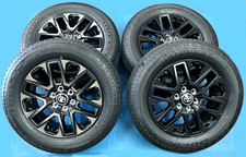 TOYOTA TUNDRA 2025 OE WHEELS & TIRES Set of (4) 20x8 Satin Black Rims 6 Lug