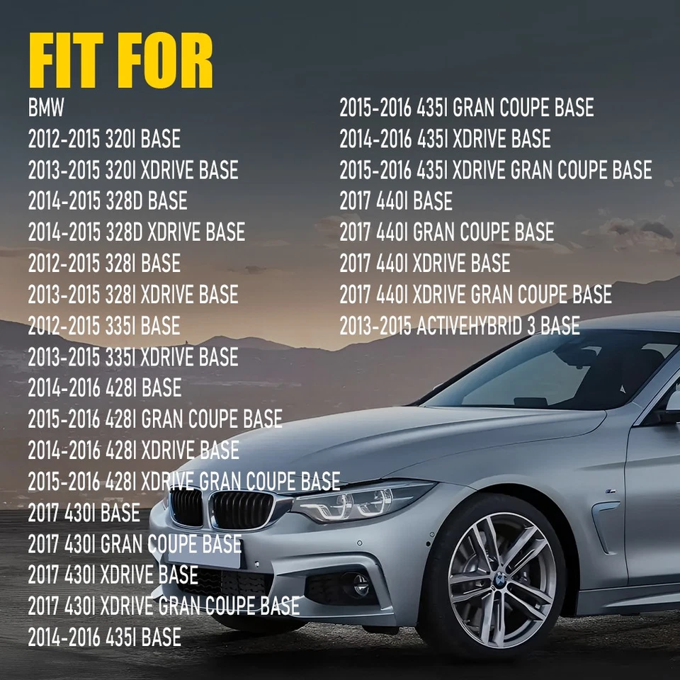 Reflector de parachoques para BMW 328i 320i 328i xDrive 2012-2015 14-16 428i trasero derecho Foto 2 de 4