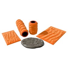 Terra-Tech™ TIDAL RIPPLE SAND — Silicone Texture Rollers & Stamps