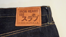 Iron Heart IH-666S-SLB Jeans W36 L30 Japanese...