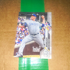 Topps 2020 Adrian Morejon Rookie #348 San Diego Padres MLB Baseball Card. rookie card picture