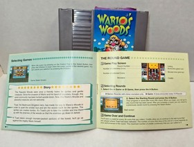 Nintendo NES Game - Wario's Woods In Box - 1995 Wario