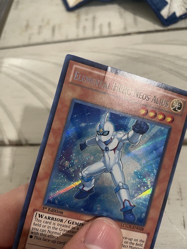 Yugioh! LP Elemental HERO Neos Alius - LCGX-EN028 - Secret Rare - Unlimited Edit - Picture 3 of 3
