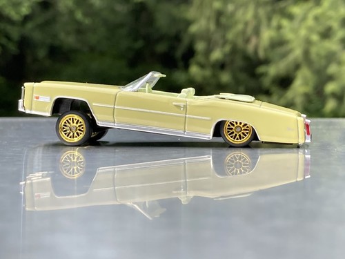 CUSTOM LOWRIDER 1975 Cadillac Eldorado Conv. Greenlight Adjustable Suspension - 第 17/21 張圖片