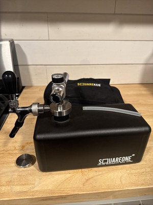 #ad #ad Square One SquareKeg Mini Keg Stainless Steel Keg Tap Complete System Black $160.00