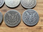 US Morgan Silver Dollars 6 coins Pre 1904 Circulated/Cull Condition Lot F8 — photo 8
