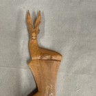 Hand-carved Wooden Letter Opener Vintage Piece of Folk Art Or A Souvenir — photo 2