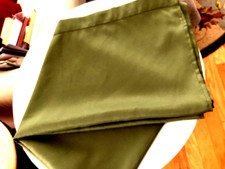 Tablecloth, Solid Woven Design, Polyester Blend, Washable, 70x59", Olive Green