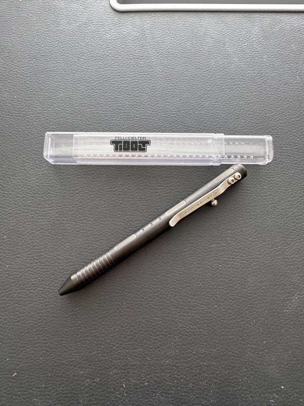 Fellhoelter TiBolt Pen Titanium - Triple Aught Design TAD Edition Bolt Action