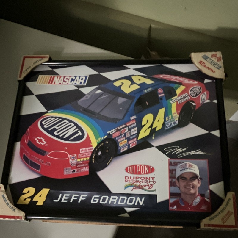 Jeff Gordon #24 DuPont NASCAR Signed Original Photo