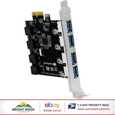 SuperSpeed USB 3.0 PCIe Expansion Card for High Power Devices and Accessories
