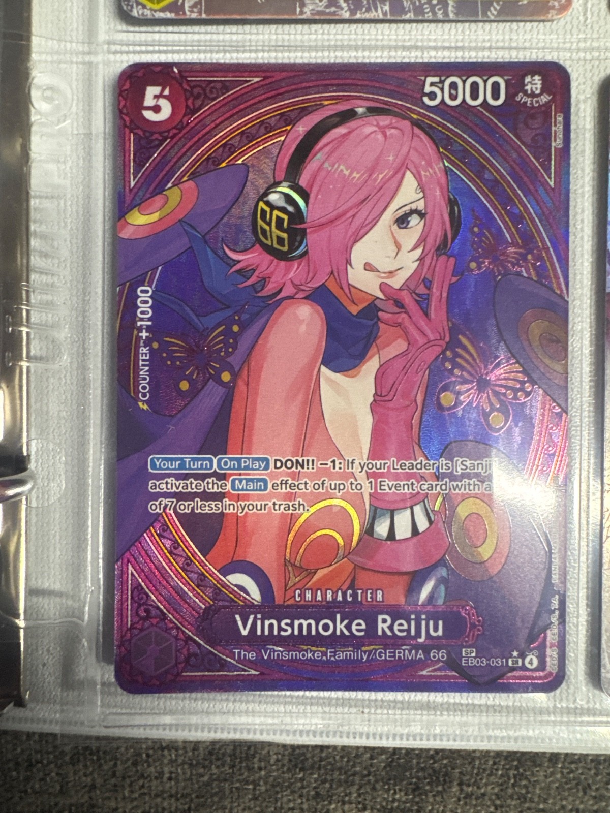 Vinsmoke Reiju (SP) EB03-031 Extra Booster: One Piece Heroines Edition Foil