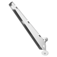 Barbed Wire Arm 10Pack 12.2 in Galvanized Steel Fence Extender Surface Mounted