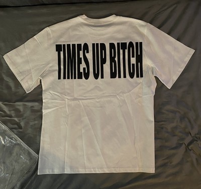 Times up Corteiz T-shirt Large | eBay