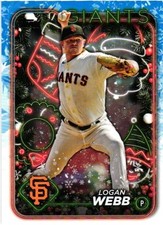 2024 Topps Holiday - Logan Webb #H122