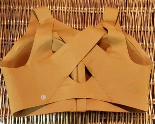 Lululemon Enlite BH mit Reißverschluss vorne in Spiced Bronze 36E - Bild 4 von 6