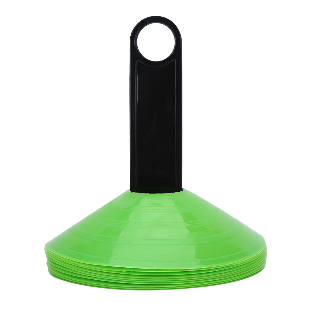 10 Pcs Practical Mini Field Cone Discs Marker Soccer Football Sports Speed KRI✈️