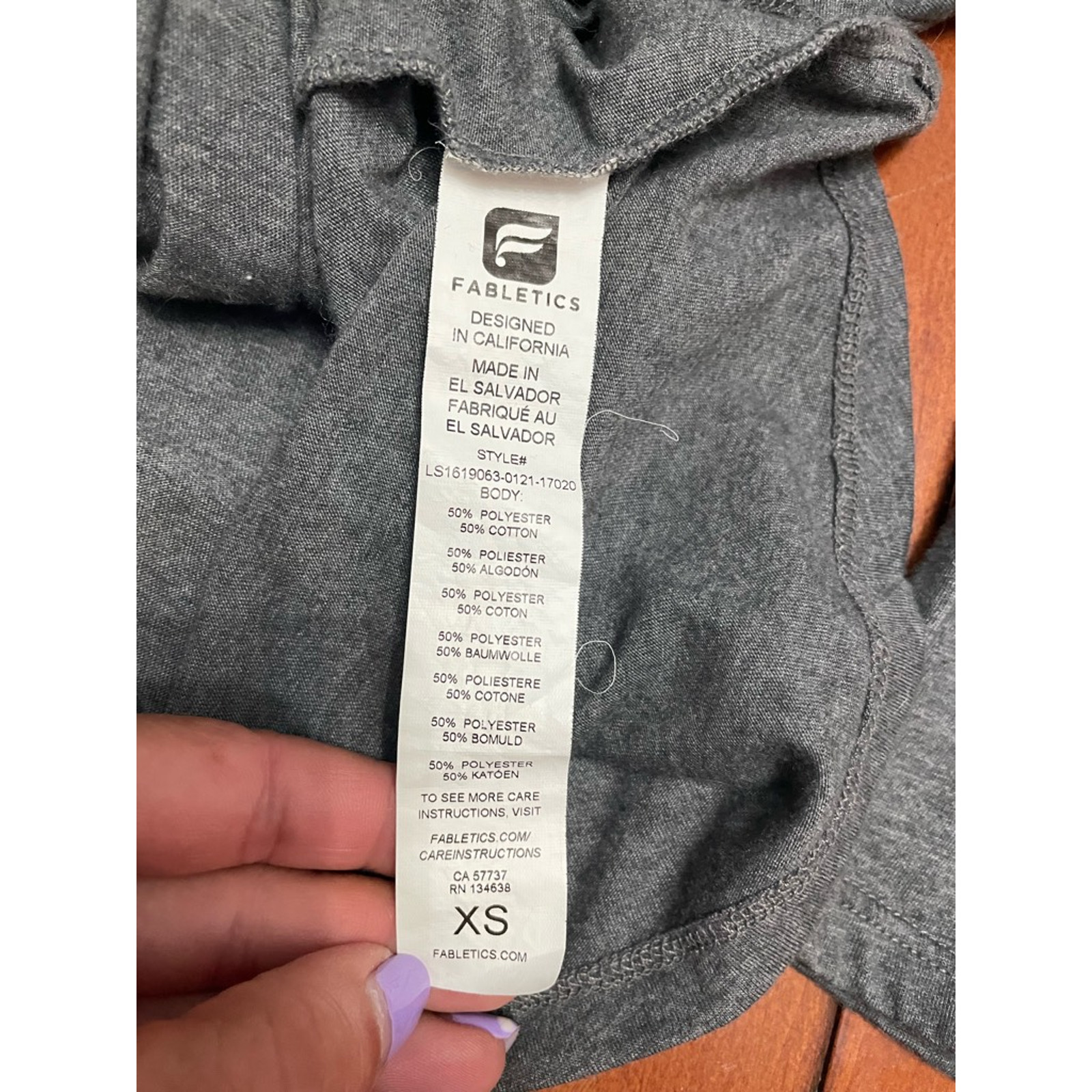 Fabletics Pullover Top Twisted Side Scoop Necklin… - image 10