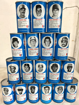 Royal Crown Cola RC Sport Cans Lot of 18 - BASEBALL