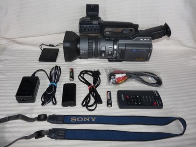 Sony 3CCD DSR-PD150 MiniDv Mini Dv Camera Camcorder VCR Player Video Transfer