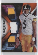 2017 Panini XR Rookie Triple Threats Materials Orange 9/25 R Joshua Dobbs w6z