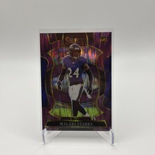2025 Select Malaki Starks Concourse Purple Shock /699 COLOR MATCH #61 Ravens