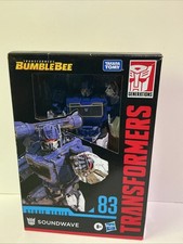 Transformers Bumblebee Studio Series SOUNDWAVE 83 VOYAGER CLASS NIB Has to