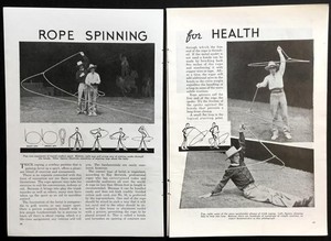 Trick Roping Ray Berwick Ralph Clark 1938 Roper pictorial HowTo Tips Techniques